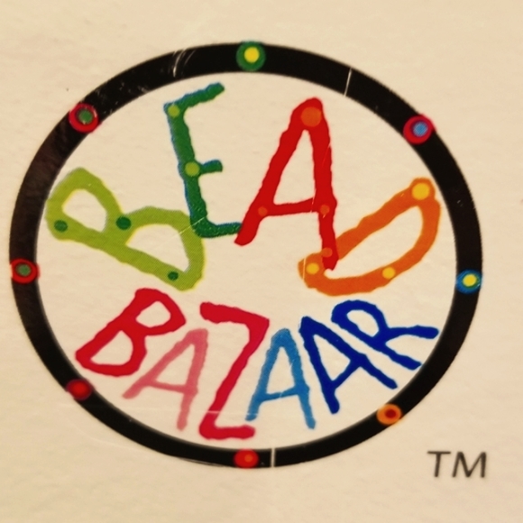 Bead Bazaar Pink, Orange, Green Whimsical Girls Wooden Jewelry Bead Box - Picture 3 of 12